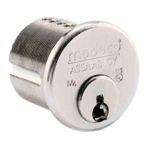 Medeco Medeco M3 Standard 6 Pin Mortise Cylinder, 2"- 5" Length, Straight Cam, DL Keyway 105500T