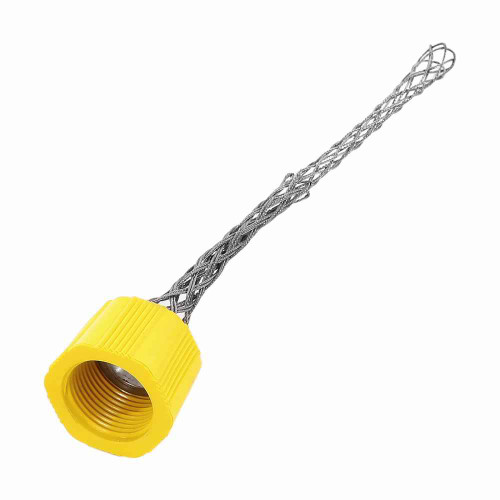 Eaton DC5001000 strain relief deluxe cord grip, Straight, 1.00-1.13" cord diameter, 1-1/2" fitting, Male, Stainless Steel Mesh, Aluminum Body, NPT thread, Hazardous/Classified Locations