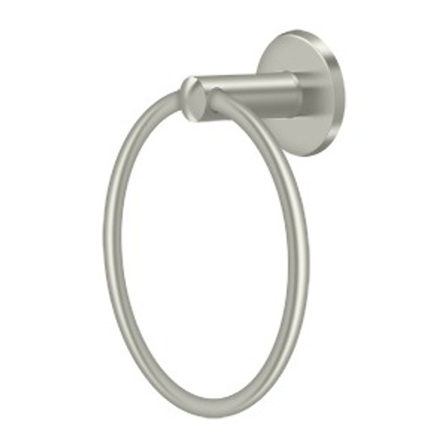 Deltana D2008 D Series Traditional 8" Towel Ring, Solid Brass, Limited