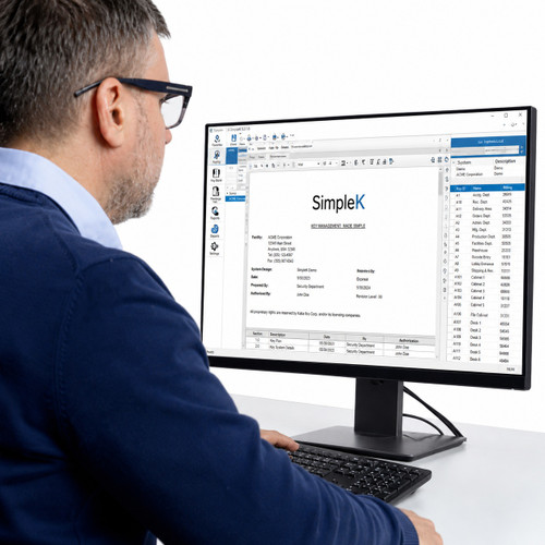 Medeco SimpleK Standard Key Management Software SMK040