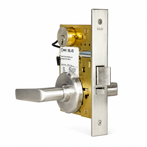 Command Access ML45W Institutional Function, Electrified Best 45H Mortise Lock Chassis Only