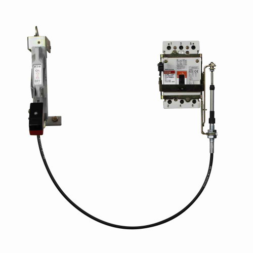 Eaton F5S10X molded case circuit breaker accessory handle mechanism, Flex shaft handle mechanism, Reversible, N-Frame, Frame J-K, Series G, NEMA 4/4X, 10 ft