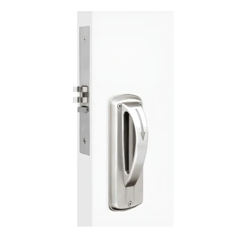TownSteel MRX-A-19 Privacy/Bathroom Function with Deadbolt - Satin Stainless Steel Ligature Resistant Arch Trim Mortise Lockset