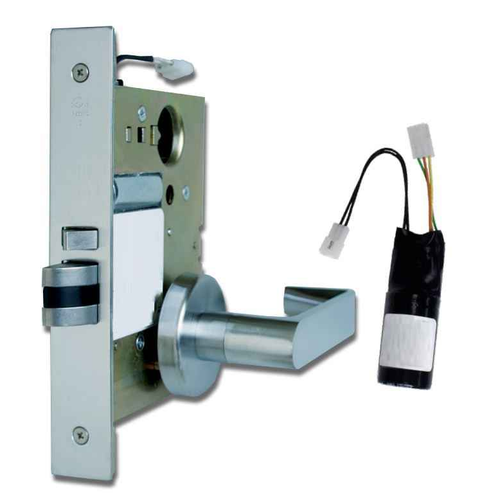 Command Access LPM1 Series Electrified Mortise Lock with Latch Retraction - 24VDC Passage Function