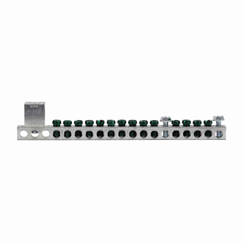 Eaton GBK1420CS CH Loadcenter and Breaker Accessories - 14 Terminal Ground Bar Clamshell,Clamshell pack,Ground bar kit,(1) #2/0 lug,CH,14 terminals,TO opposite,Quantity: 6 Eaton GBK1420CS CH Loadcenter and Breaker Accessories - 14 Terminal Ground Bar Clamshell,Clamshell pack,Ground bar kit,(1) #2/0 lug,CH,14 terminals,TO opposite,Quantity: 6