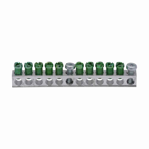 Eaton GBKP10CS PON Accessories - 10 Terminal Ground Bar Clamshell,10 terminals