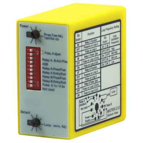 BEA BEA 10MATRIXIIS1224 - Induction Loop Detector, Single or Dual Loop Detector, Automatic Sensitivity Boost, 12 to 24 V AC/DC 10MATRIXIIS1224