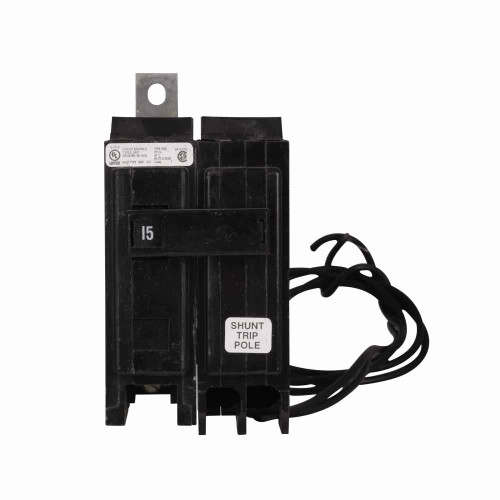 Eaton GHQ1015S GHQ thermal magnetic circuit breaker,Thermal-magnetic circuit breaker,20 A,14 kAIC,Single-pole,277 V,Non-Interchangeable,GHP,GDB-Frame