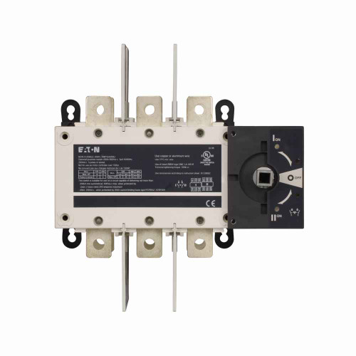 Eaton RMTS41200U rotary disconnect switch, Rotary disconnect, 1200 A, Non-fusible, Four-pole, Switch body, Manual transfer, 600 V Eaton RMTS41200U rotary disconnect switch, Rotary disconnect, 1200 A, Non-fusible, Four-pole, Switch body, Manual transfer, 600 V