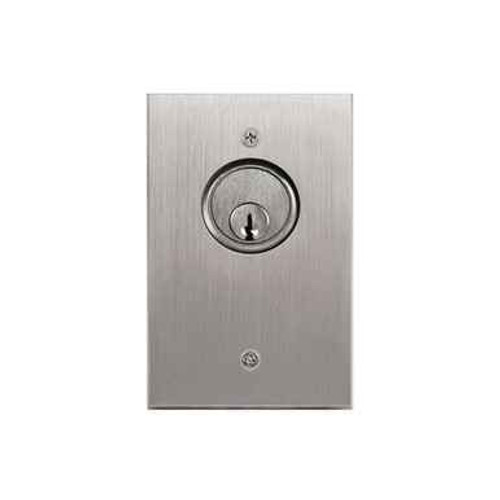BEA BEA 10KEYSWITCHONF - Access Control Switch Plate, Single Gang, On/Off (Cylinder Not Included) 10KEYSWITCHONF