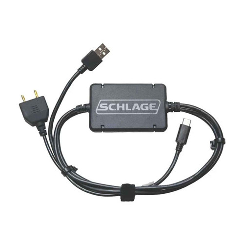 Schlage Electronics 47282796 SUS Android App Cable with USB and 2-Pin connectors for HHD and Android devices to program AD Locks