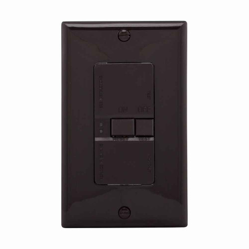 Eaton SGFD20B Blankface GFCI,Self-test,#14 - 10 AWG,20A,Residential,Commercial,Flush,125 V,GFCI,Back and side wire,Brown,Brass,Blankface,Thermoplastic,Two-pole,Three-wire,Two-pole, three-wire, grounding Eaton SGFD20B Blankface GFCI,Self-test,#14 - 10 AWG,20A,Residential,Commercial,Flush,125 V,GFCI,Back and side wire,Brown,Brass,Blankface,Thermoplastic,Two-pole,Three-wire,Two-pole, three-wire, grounding