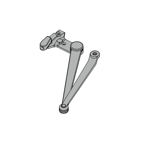 Falcon SC70A-3077SS Spring-n-stop arm (SS) for SC70A Series Door Closers