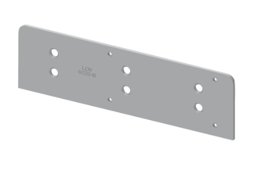 LCN 4020-18G Drop Plate, Narrow Top Rail or Flush Ceiling For 4020 Series Door Closers