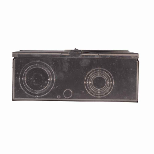 Eaton UNRRS101CEUSE meter socket, Residential service, 125A, Overhead/underground, Hub cover plate, #8-2/0 AWG, Four-jaw, Single-phase, #8-2/0 AWG, Sockets:1, Three-wire, Ring, 600V