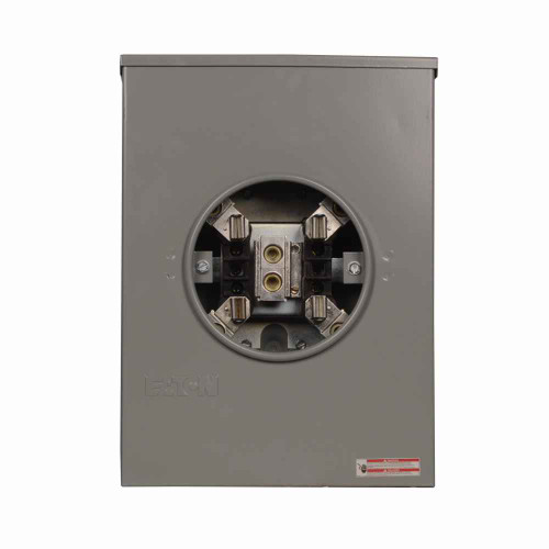 Eaton UNRRS213AEUSE meter socket, Solid top, 200A, Underground, Solid top, #6-350 kcmil, Four-jaw, Single-phase, #6-350 kcmil, Sockets:1, Three-wire, Ring, 600V Eaton UNRRS213AEUSE meter socket, Solid top, 200A, Underground, Solid top, #6-350 kcmil, Four-jaw, Single-phase, #6-350 kcmil, Sockets:1, Three-wire, Ring, 600V