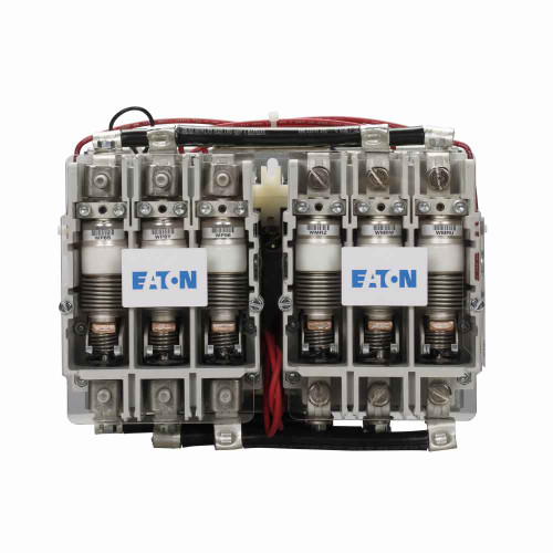 Eaton V211K4CJ NEMA Reversing Vacuum Contactor, 135A, 110-120V coil