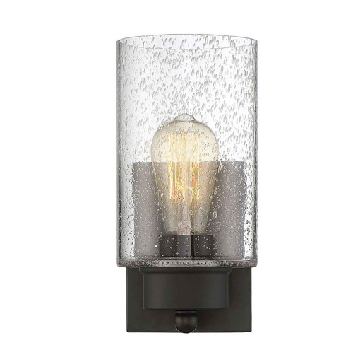 Savoy House Savoy House Meridian 90013MBK 1-Light Wall Sconce SVH-M90013MBK