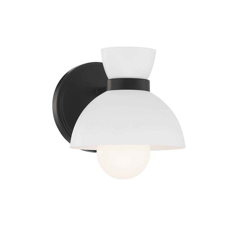 Savoy House Savoy House Meridian 90101MBK 1-Light Wall Sconce SVH-M90101MBK