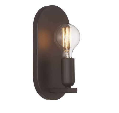 Savoy House Savoy House Meridian 90059MBK 1-Light Wall Sconce SVH-M90059MBK