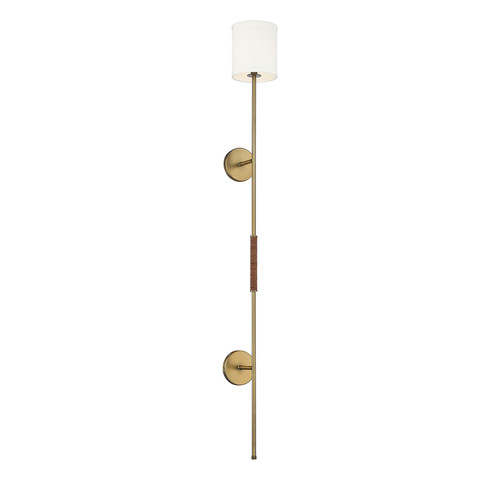 Savoy House Meridian 90063NB 1-Light Plug-In Wall Sconce