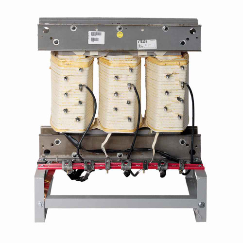 Eaton V48M28T12ZZ General-Purpose Transformer, Dry Type Distribution, DT-3, Three-phase, PV: 480V, Taps: 2 at +2.5% FCAN, 4 at -2.5% FCBN, SV: 208Y/120V, 150°C, 112.5 kVA , Al windings , Frame: 915C Eaton V48M28T12ZZ General-Purpose Transformer, Dry Type Distribution, DT-3, Three-phase, PV: 480V, Taps: 2 at +2.5% FCAN, 4 at -2.5% FCBN, SV: 208Y/120V, 150°C, 112.5 kVA , Al windings , Frame: 915C