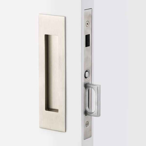 Emtek Emtek 2156 Narrow Modern Rectangular Pocket Door Mortise Lock (2" x 7-1/4") - Dummy EMTEK-2156