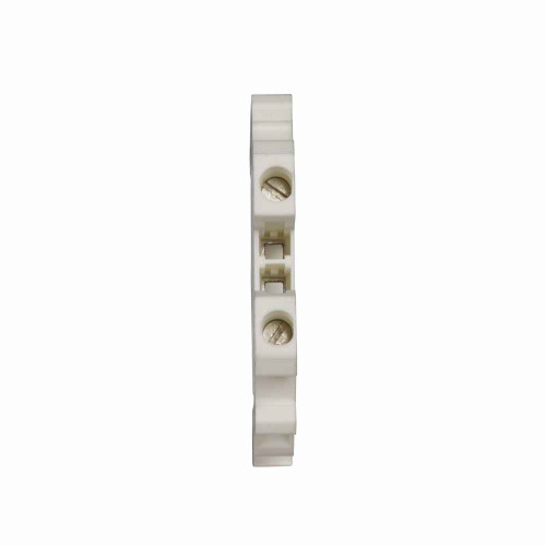 Eaton XBUT25WH XB IEC terminal block, Screw connection single level-through-feed, White, 12 AWG/2.5 mm2 maximum wire