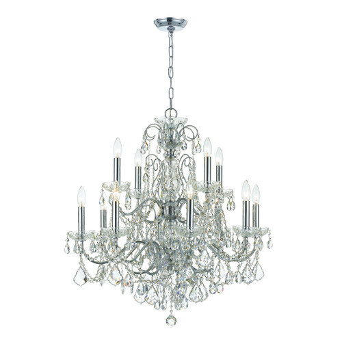 Crystorama 3228 Imperial 12 Light Chandelier