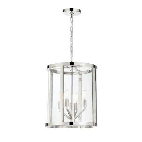 Crystorama Crystorama DEV-B8004 Libby Langdon for Crystorama Devon 4 Light Mini Chandelier CRY-DEV-B8004