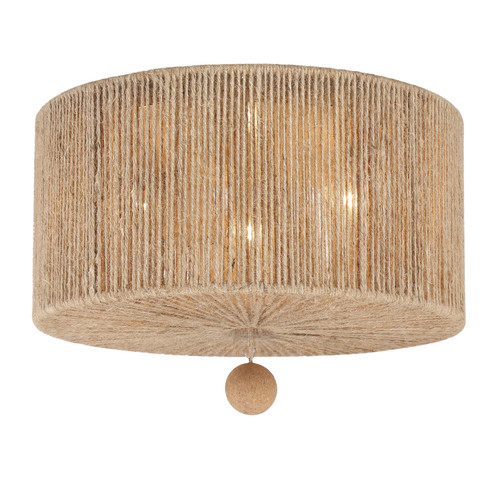 Crystorama JES-B7103 Jessa 3 Light Flush Mount