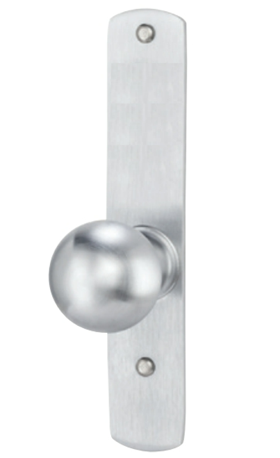 Von Duprin 606K-BE Passage Knob, Blank Escutcheon, Function, Trim for 88 Series Exit Devices