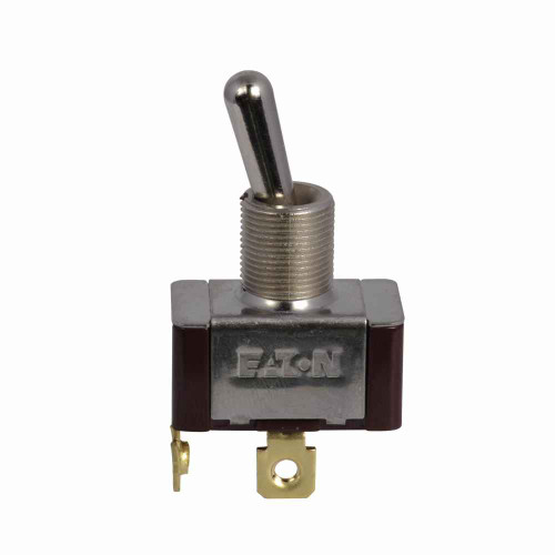 Eaton XTD3F2A2 X Series Toggle Switch, Circuit position: ON-NONE-OFF, Two-pole, Single-throw, 20A at 125 Vac, 10A at 277 Vac, 15A at 28 Vac, 3/4 hp at 125-250 Vac, Screw terminals