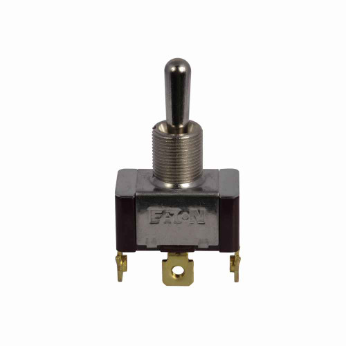 Eaton XTD2B2A X Series Toggle Switch, Circuit position: ON-OFF-ON, Single-pole, Double-throw, 20A at 125 Vac, 10A at 277 Vac, 15A at 28 Vac, 3/4 hp at 125-250 Vac, Screw terminals