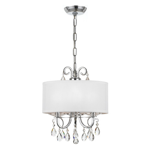 Crystorama 6623 Othello 3 Light Clear Mini Chandelier