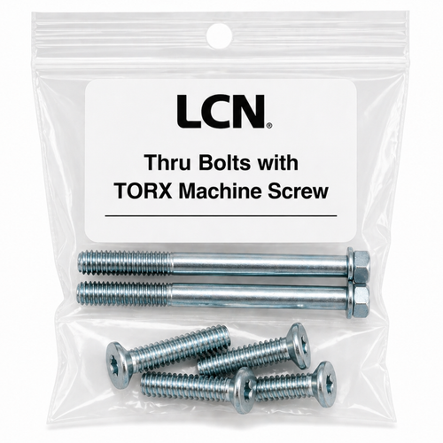 LCN 4110T-TBTRX Thru Bolts with TORX Machine Screw Pack - Installation Hardware Kit