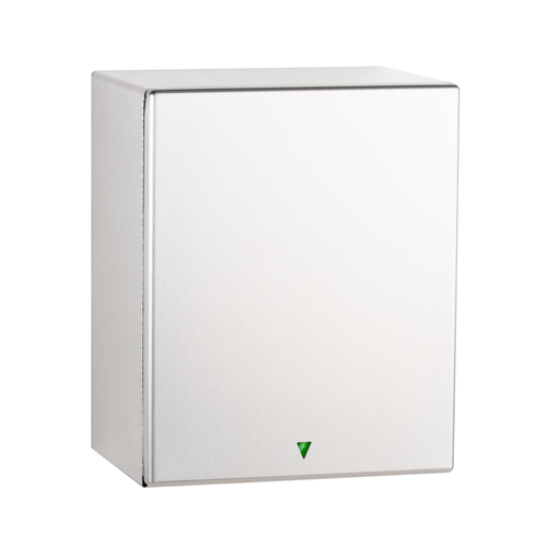 Bobrick B-2974 Automatic, Universal Surface-Mounted Roll Towel Dispenser Equipped with Intuitive LED Light