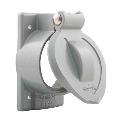 Crouse-Hinds 7770 Lift Lid Receptacle Cover