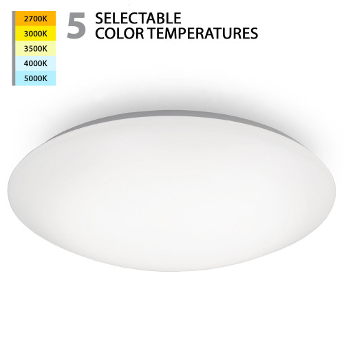 WAC Lighting WAC-FM-216 Glo LED 5-CCT Energy Star Flush Mount