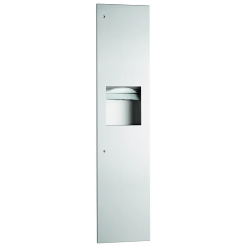 Bobrick B-3803 Recessed Paper Towel Dispenser/Waste Receptacle