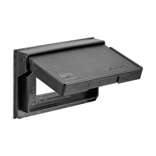 Crouse-Hinds S3966BK-BU Eaton non-metallic GFCI or decorator cover