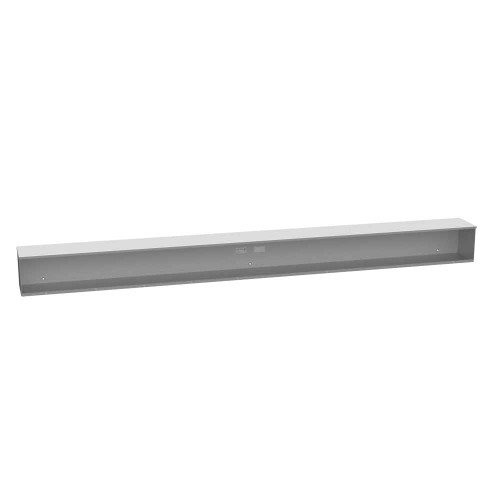 Milbank 1212144-GSC3R-NK-NP 12x144X12 Screw Cover Wireway Type 3R UL Listed Steel No Knockouts No Paint Quad D Knockout For Lock