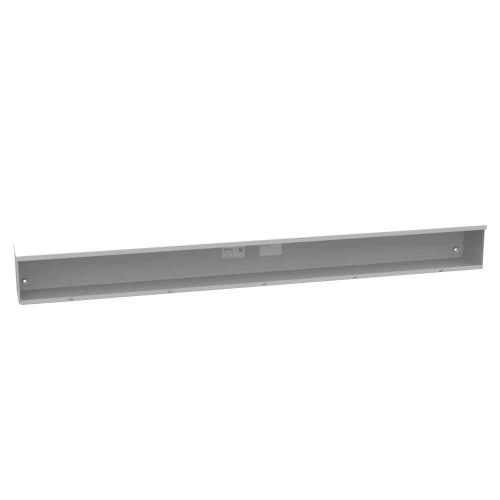Milbank 121272-GSC3R-NK 12x72x12 Screw Cover Wireway Type 3R UL Listed Steel No Knockouts ANSI 61 Gray Quad D Knockout For Lock