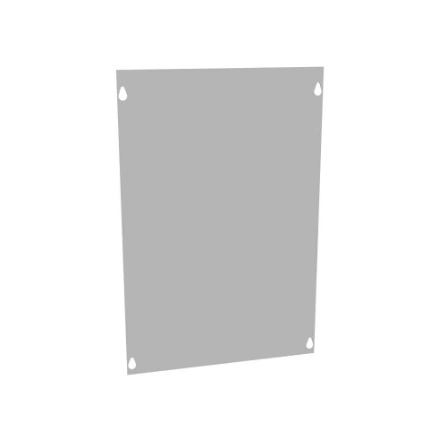 Milbank 1218XSC1 Front Cover Type 1 12x18 Screw Cover ANSI 61 Gray Steel