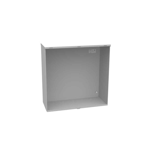 Milbank 242410-HC3R 24X10x24 Hinge Cover Type 3R UL Listed Steel Knockouts ANSI 61 Gray Formed Hinges Padlocking Flip Latch Emboss Mounting Holes In Back