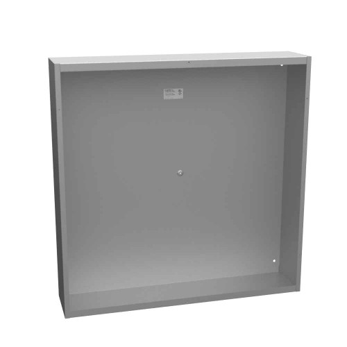 Milbank 36368-SC1-NK-NP 36x8x36 Screw Cover Type 1 UL Listed Steel No Knockouts No Paint Cover With Teardrop Slots Mounting Holes In Back