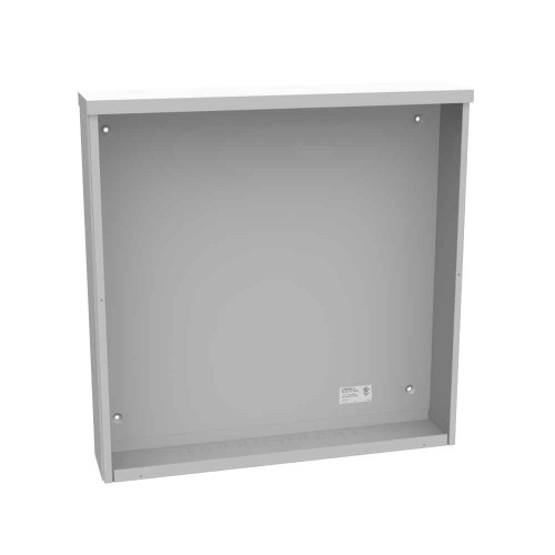 Milbank 30306-SC3R 30x6x30 Screw Cover Type 3R UL Listed Steel Knockouts ANSI 61 Gray Quad D Knockout For Lock Emboss Mounting Holes In Back