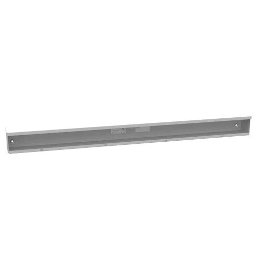 Milbank 4448-GSC3R-NK 4X48x4 Screw Cover Wireway Type 3R UL Listed Steel No Knockouts ANSI 61 Gray Quad D Knockout For Lock