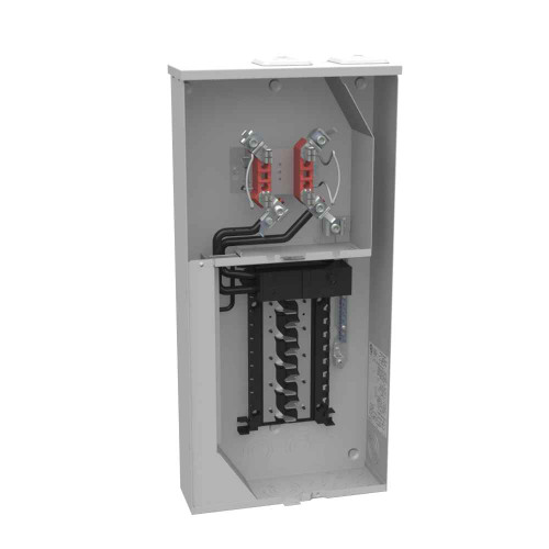 Milbank U5268-XTL-200-KK 4 Terminal Ringless 2 Small Closing Plates 1-200 Ampere Main Breaker 20 Branch Circuit Horn Bypass