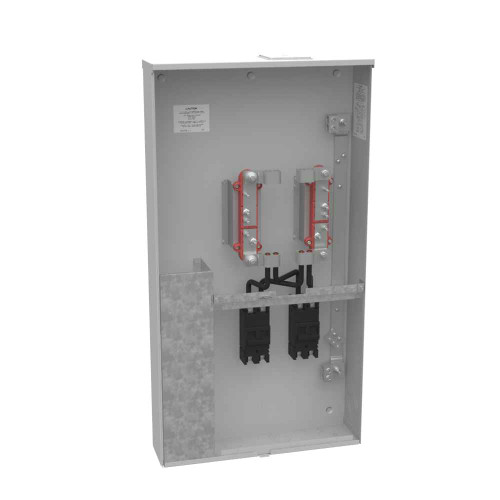 Milbank U5067-X-2/200 4 Terminal Bolt-in Large Closing Plate Link Bypass 2-double Connector 6-350 2-200 Ampere Main Breaker